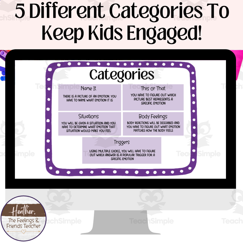 Coping Skills Jeopardy Questions Printable