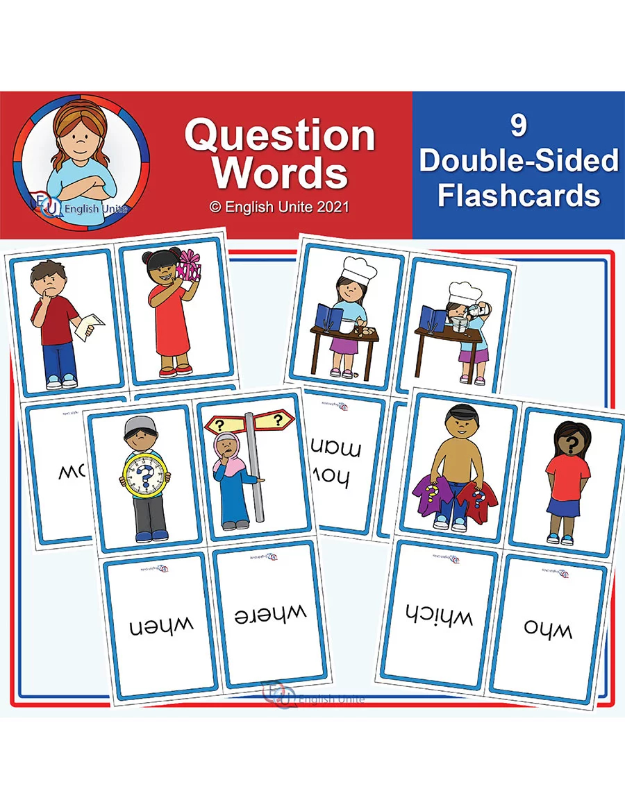 English Unite Flashcards Question Words