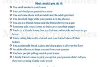 Family Safety Quiz Family Activities Kids Safety Kids Conversation Starters Family Game Emergency Binder Fire Safety Homeschool Etsy