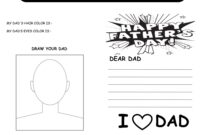 Father s Day All About My Dad Interview Questions Questionnaire Draw Worksheets Made By Teachers
