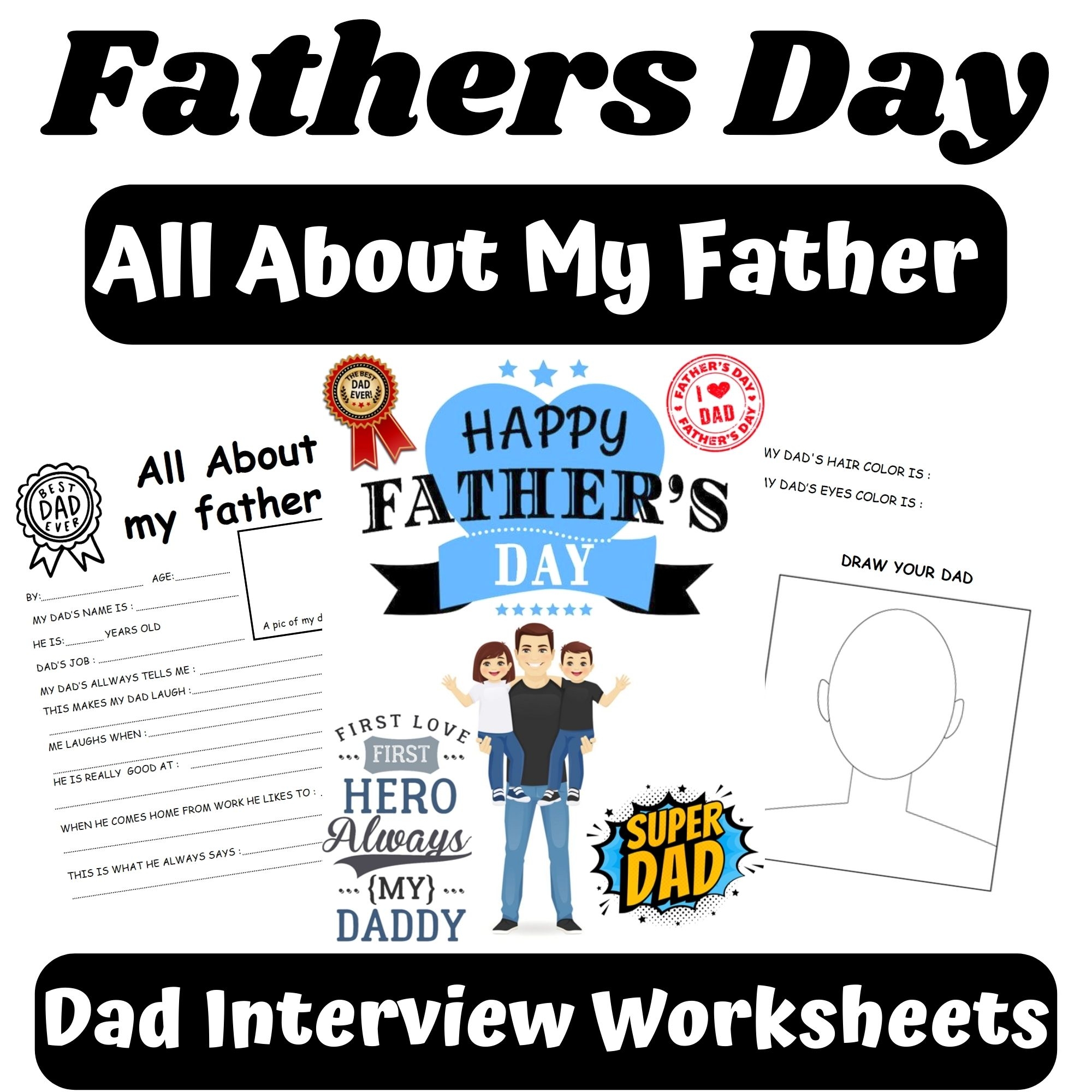 Dad Interview Questions Printable