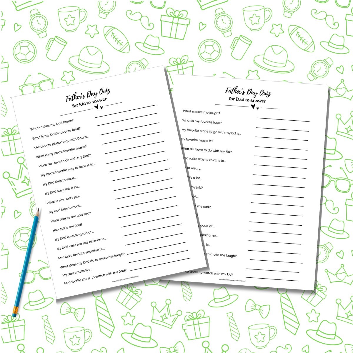 Father s Day Quiz For Dad And Kid To Answer