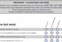 Fillable PDF Forms For CORE Measures Clinical Outcomes In Routine Evaluation and CST