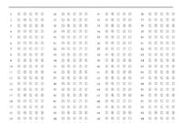 Final Exam 100 Question Test Answer Sheet Remark Software