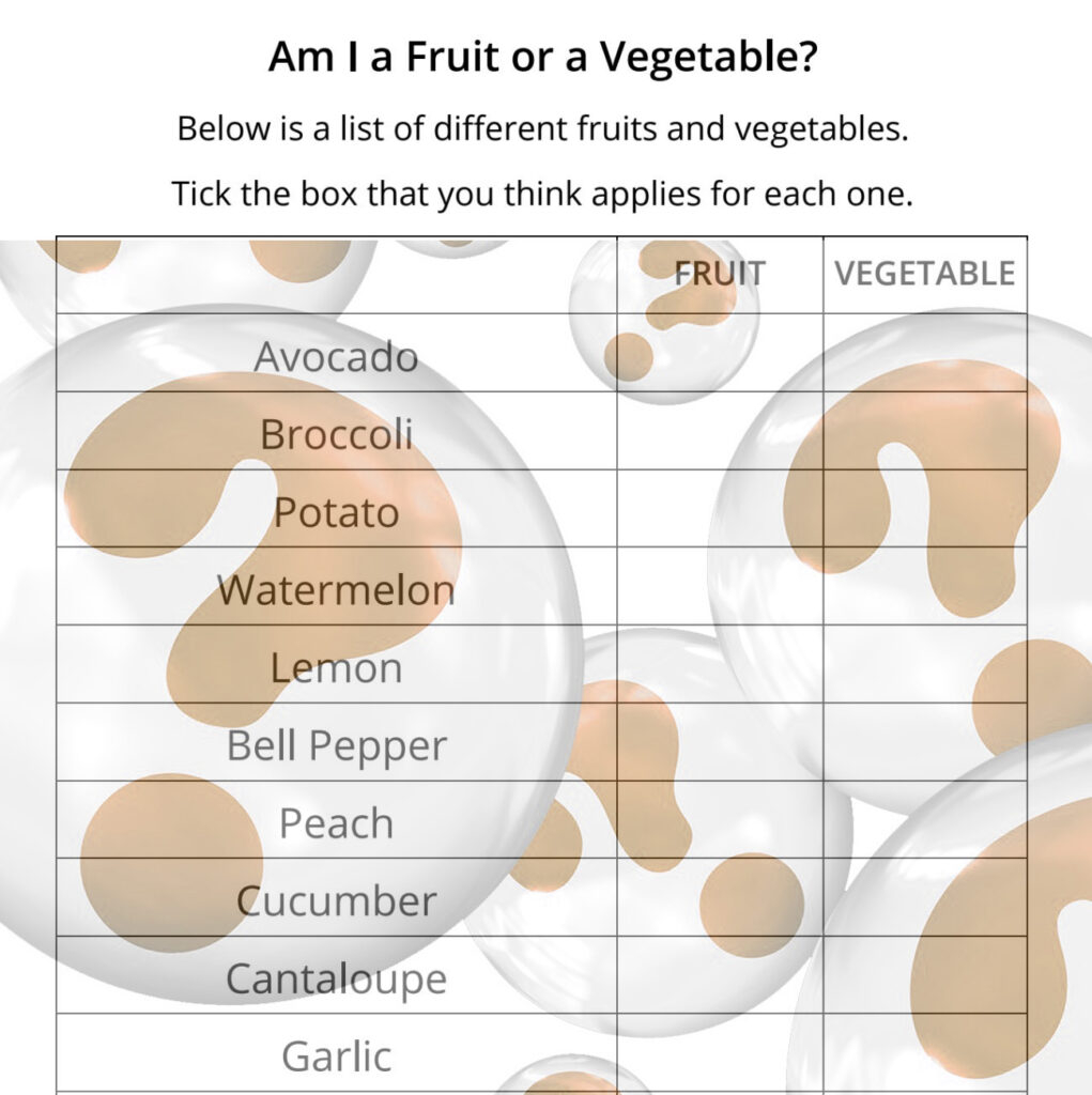 Food Quiz 2 Marias Place