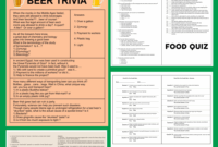 Food Trivia 10 Free PDF Printables Printablee