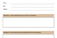 Free And Customizable Questionnaire Templates Canva