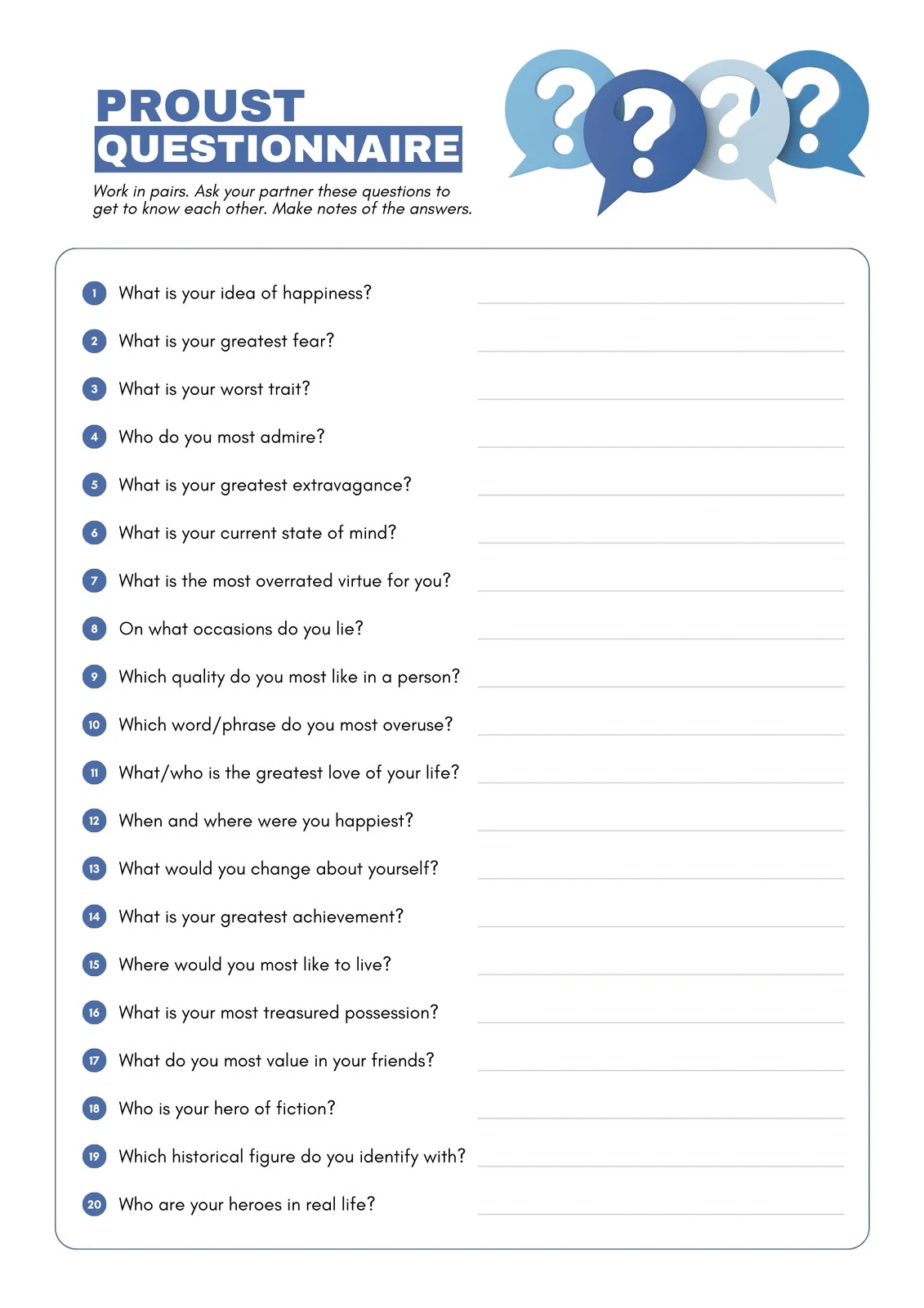 Free And Customizable Questionnaire Templates Canva