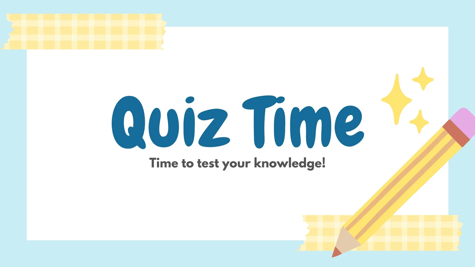 Free And Customizable Quiz Presentation Templates Canva