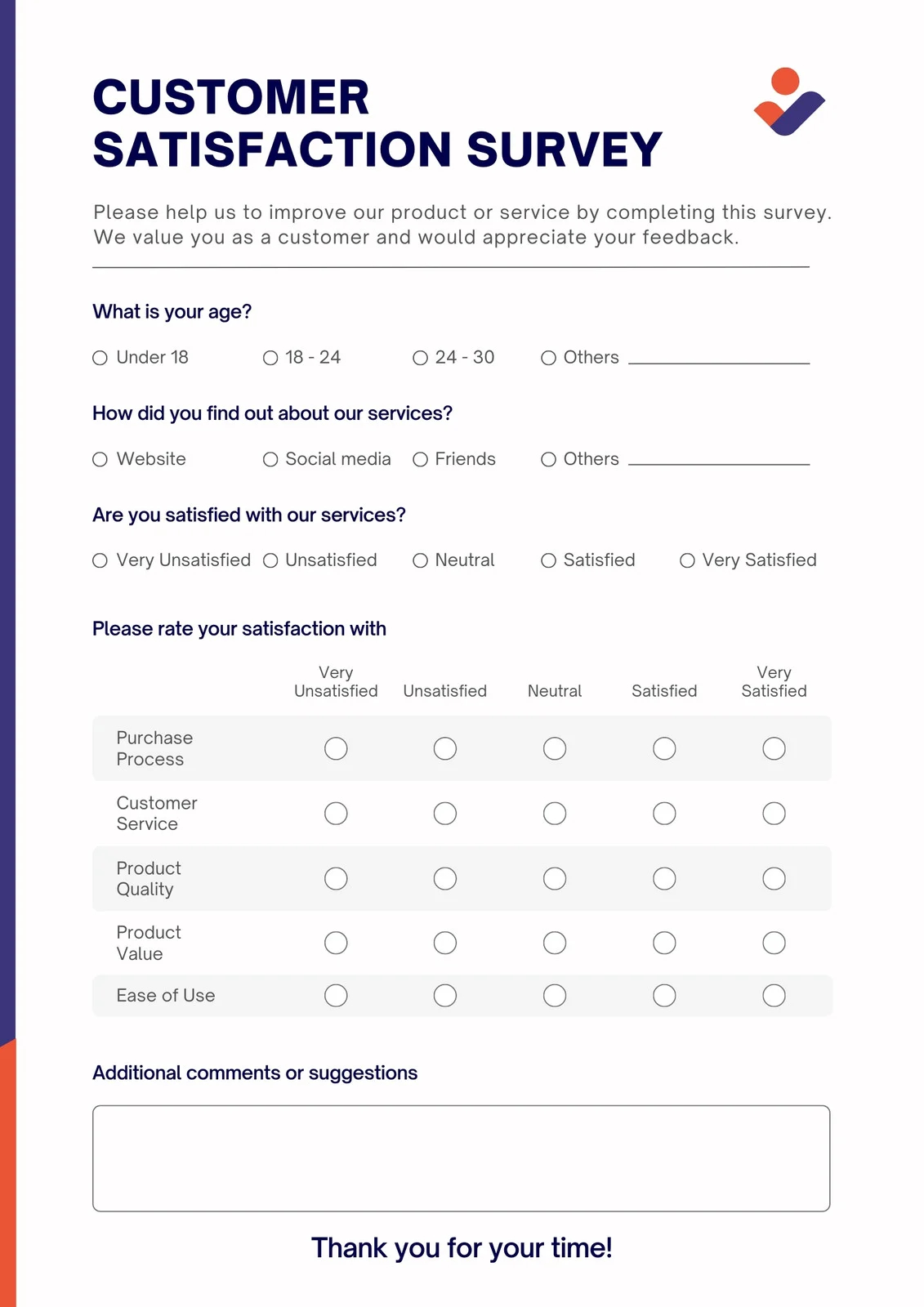 Free And Customizable Survey Templates Canva