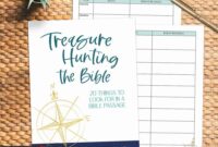 Free Bible Study Worksheets For Adults