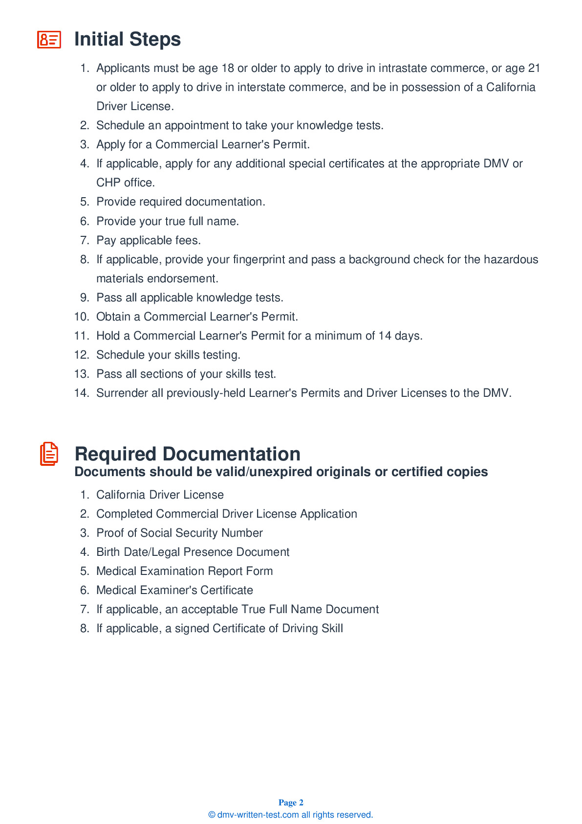 FREE California Knowledge Test Class A Real 2025 CDL Questions 