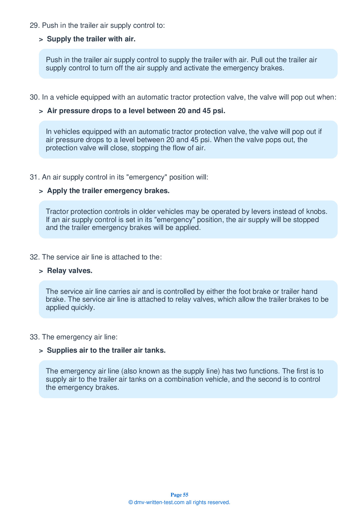 FREE California Passenger Real 2025 CDL Questions 
