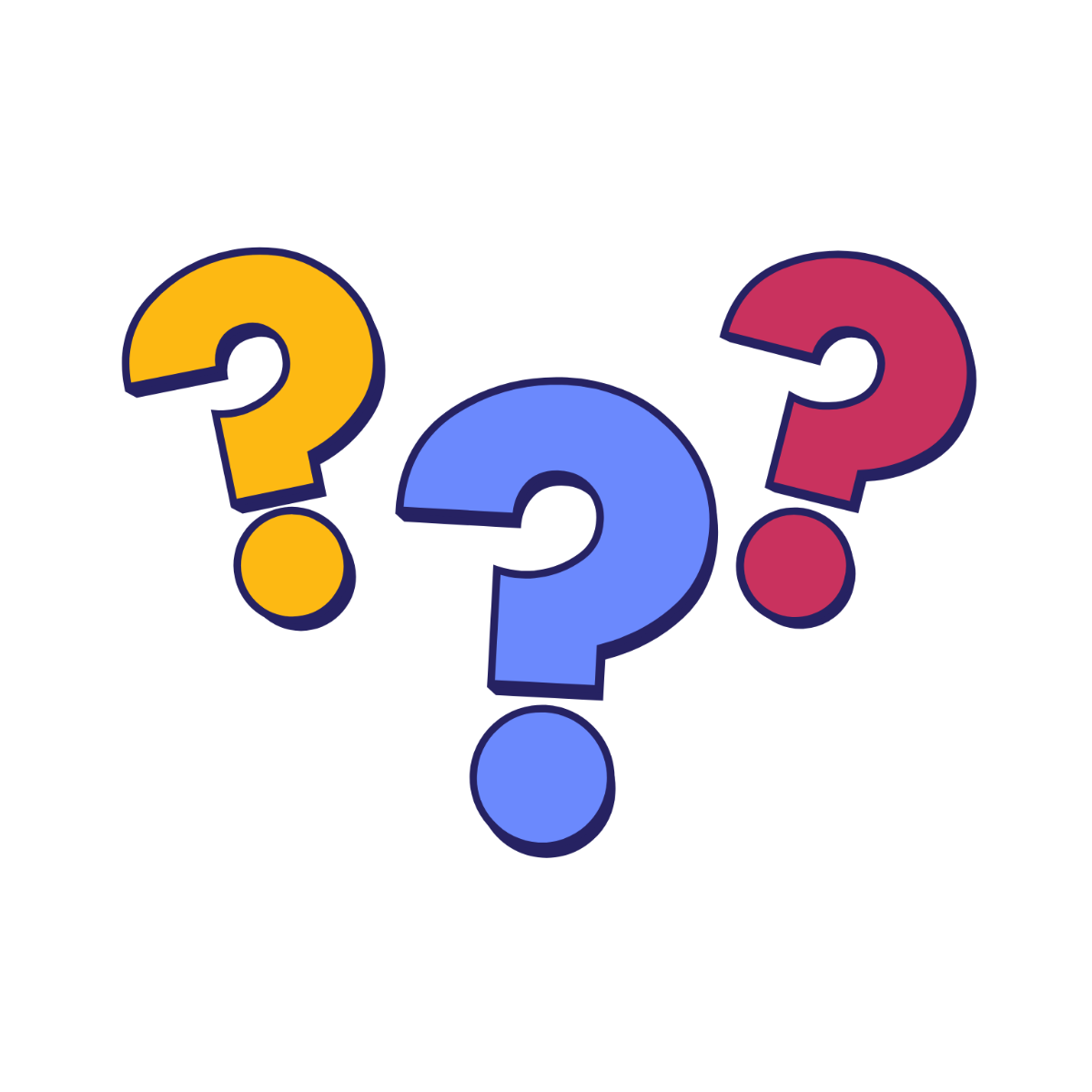 Free Colorful Question Mark Clipart Template To Edit Online