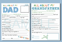 Free Gift For Dad All About Dad Father s Day Questions Your Modern Family