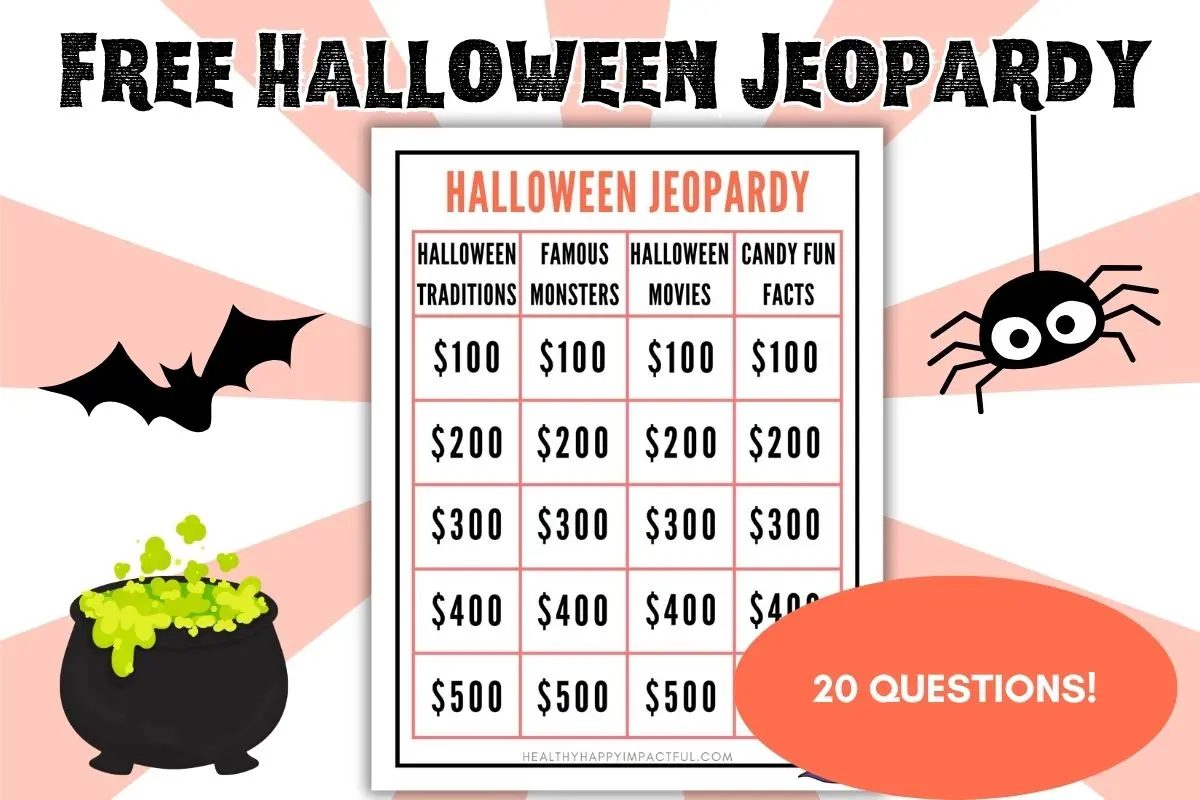 Easy Printable Jeopardy Questions