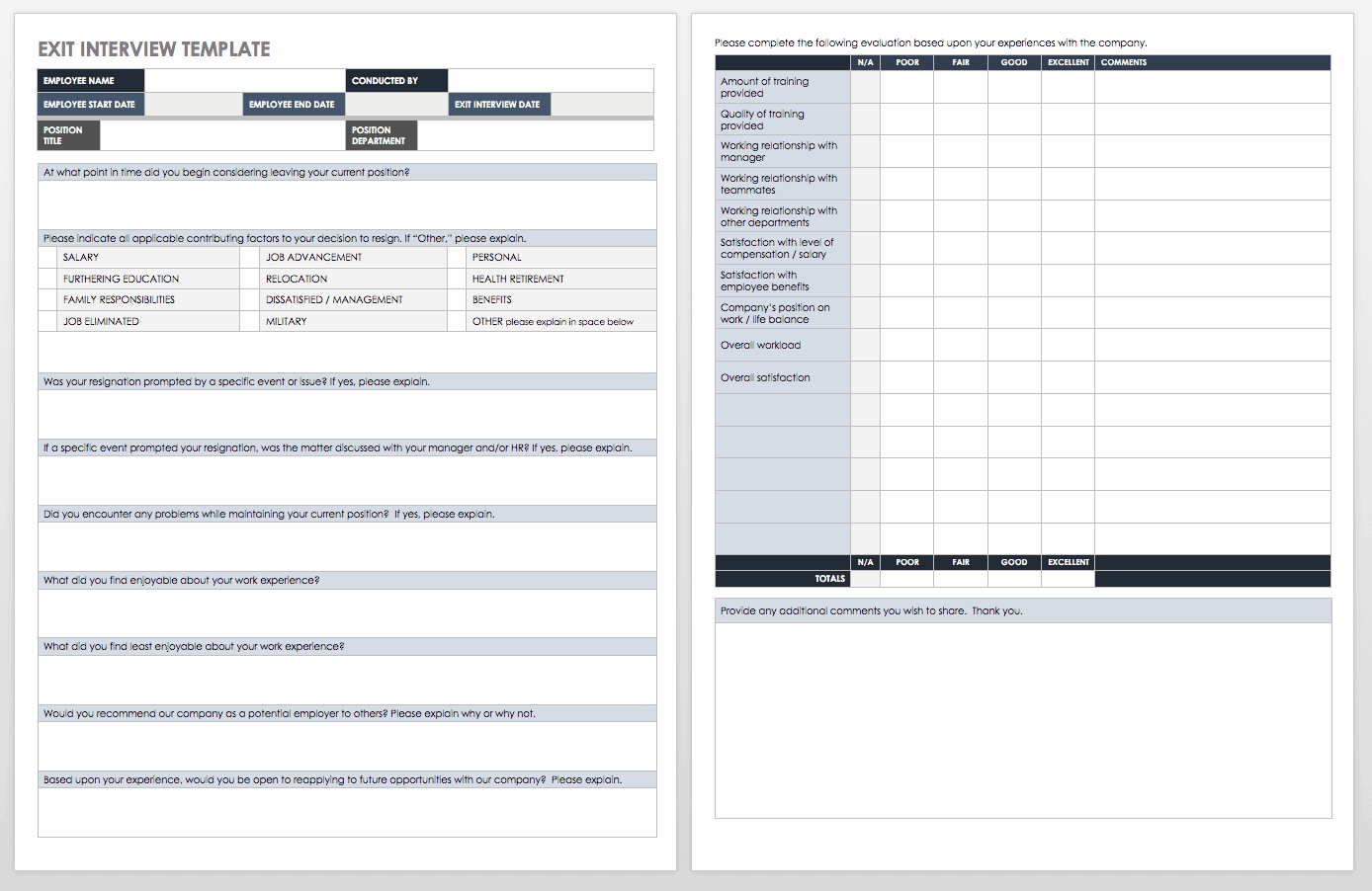 Free Printable Job Interview Questions PDF