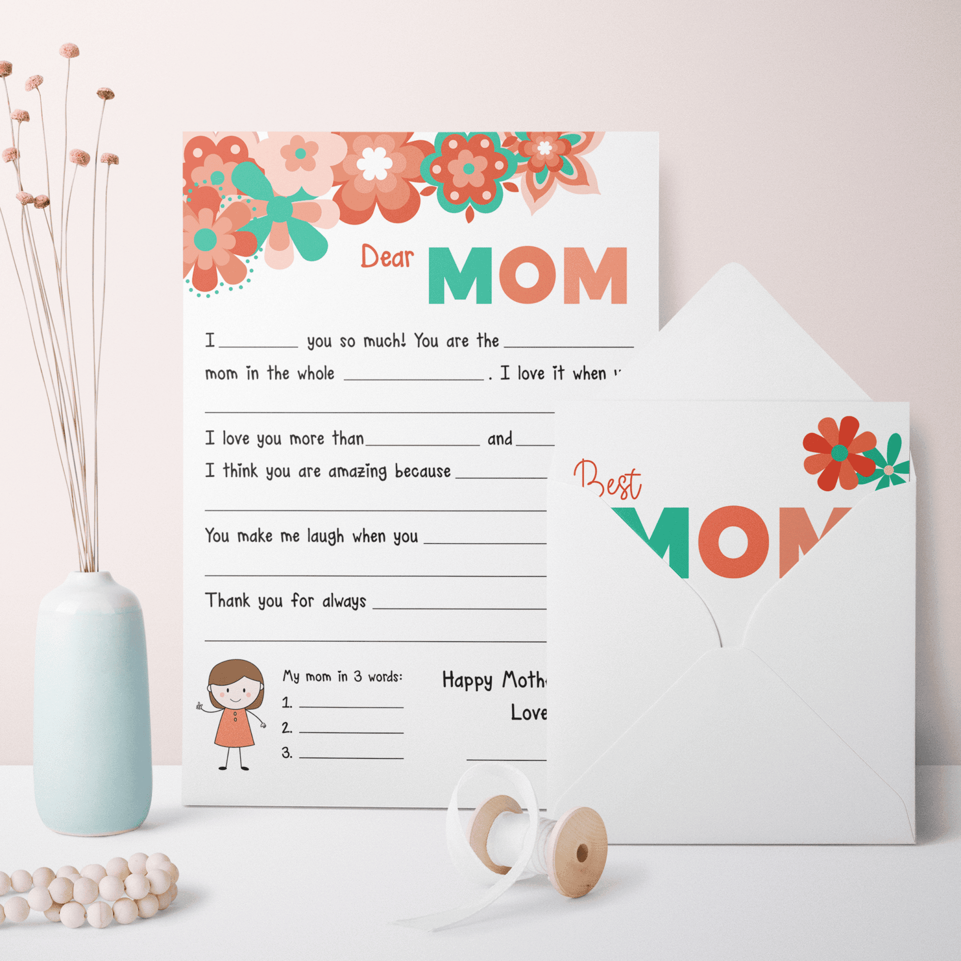 Free Mother s Day Printable For Kids About A Mom