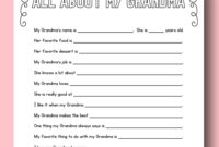 Free Mother S Day Printable Questionnaires A Special Gift Idea Free Mother s Day Printable Questionnaires A Special Gift Idea