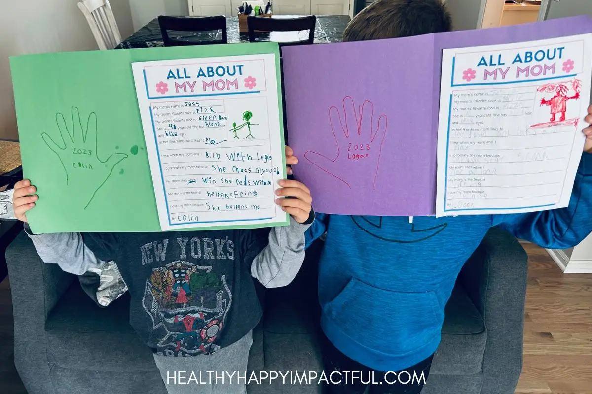 20 Questions About Mom Printable