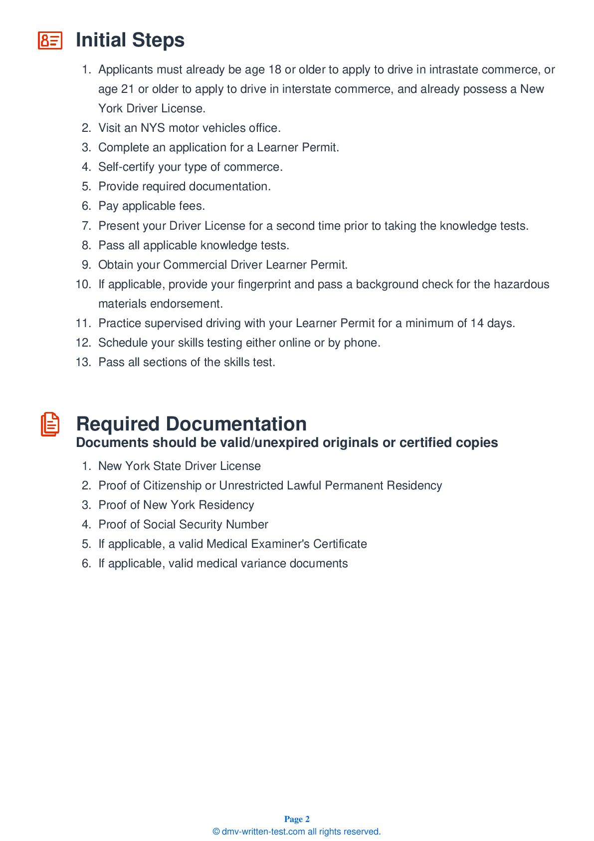 Printable CDL Test Questions for School Bus Drivers