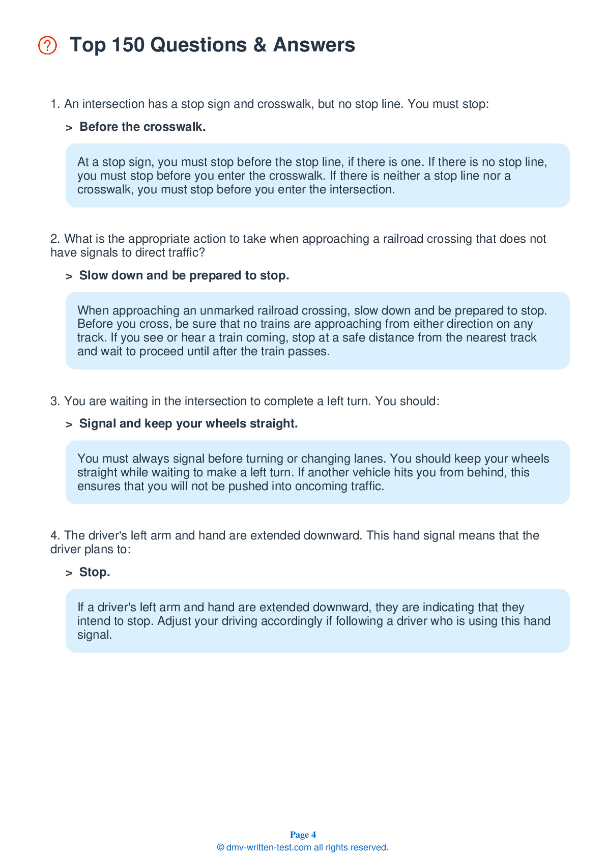 FREE New York Permit Test Real 2025 DMV Test Questions