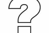 Free Outline Question Mark Clipart Template To Edit Online
