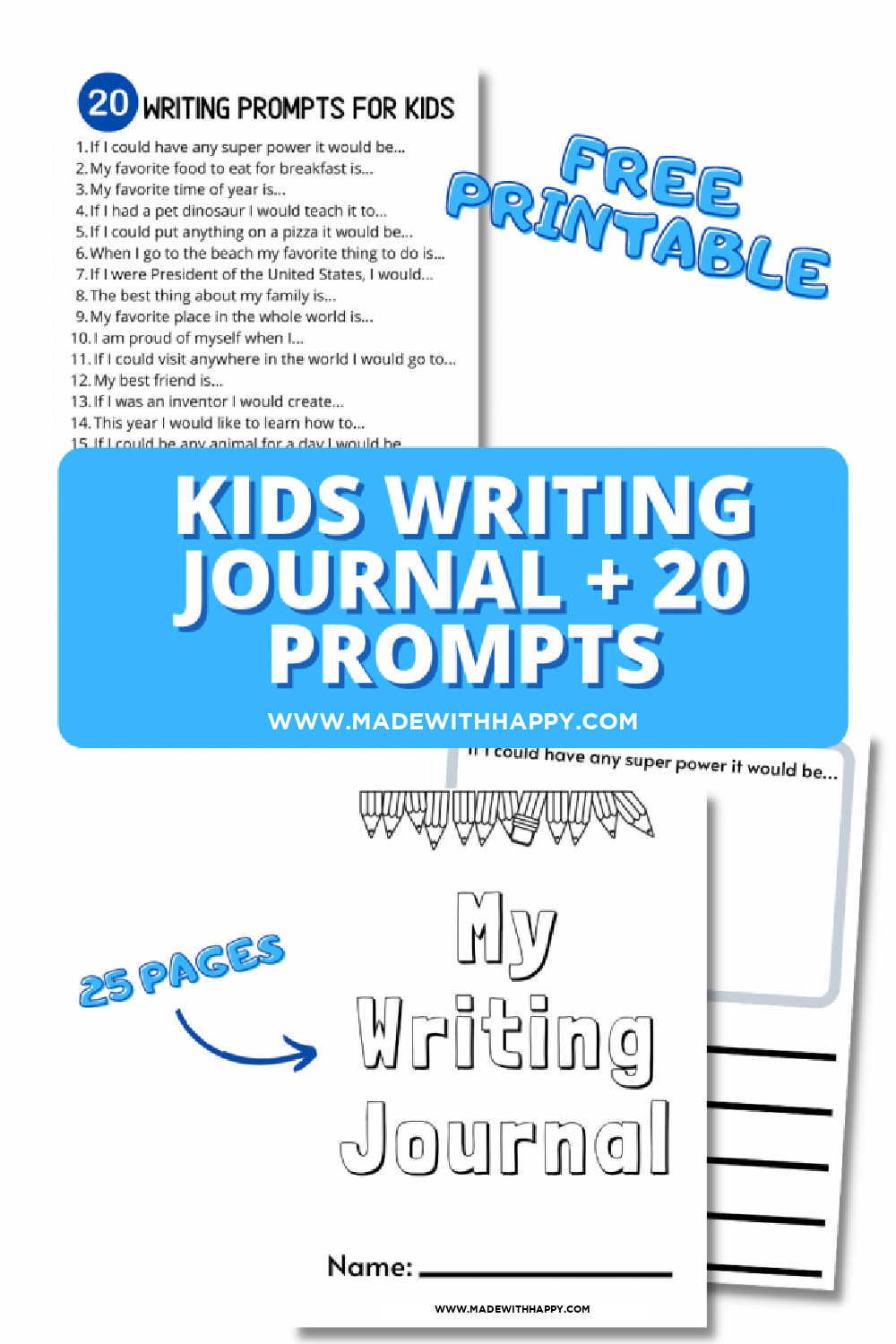 20 Questions for Toddler Printable