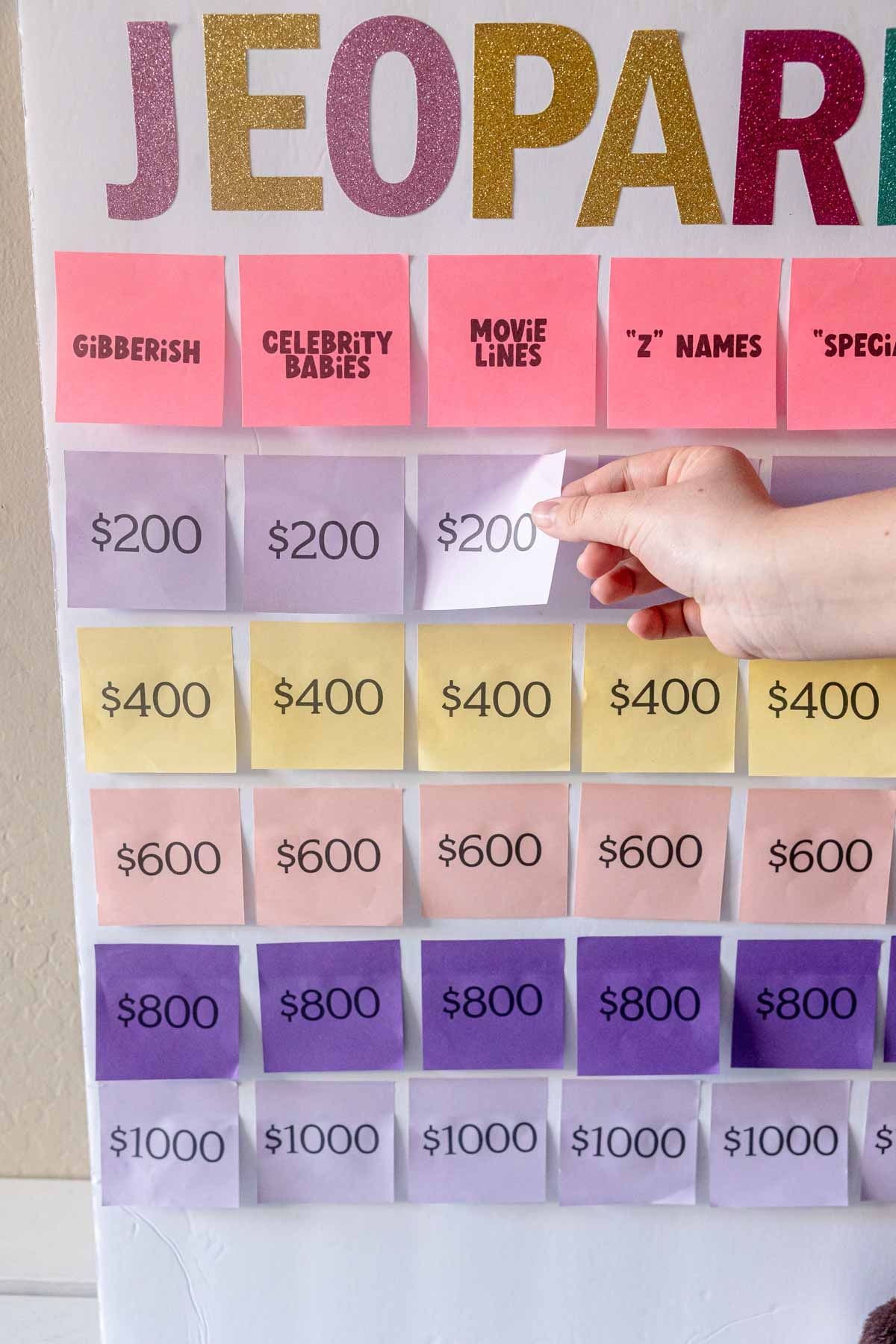 Printable Jeopardy Questions for Kids
