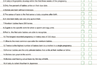 Free Printable Baby Shower True Or False Trivia Quiz With Answer Key