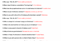 Free Printable Christmas Riddles For Kids With Answers Worksheets Library