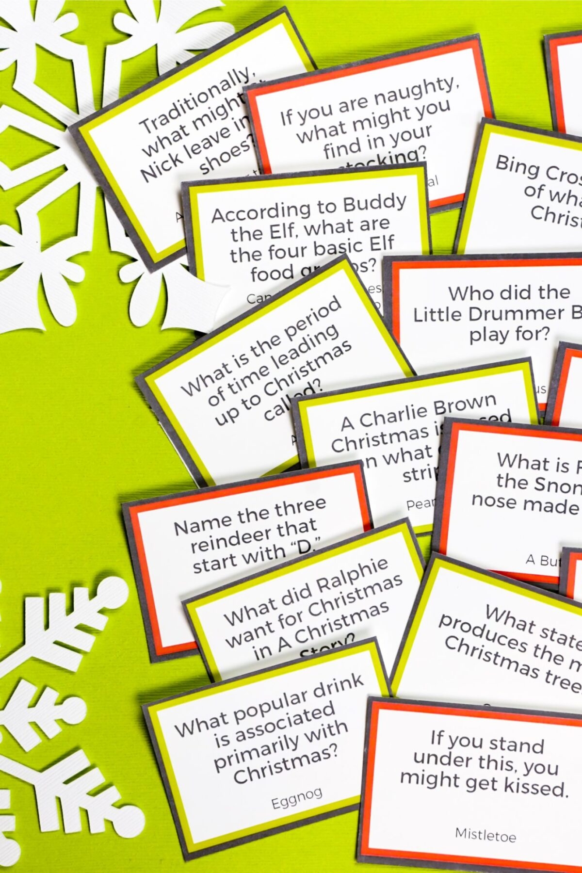 Free Printable Christmas Trivia Hey Let s Make Stuff