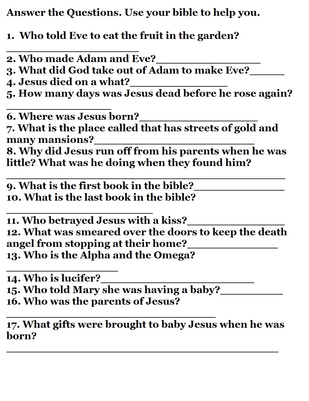 Free Printable Easter Trivia But First We Craft Worksheets Library