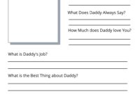 Free Printable Father s Day Questionnaires