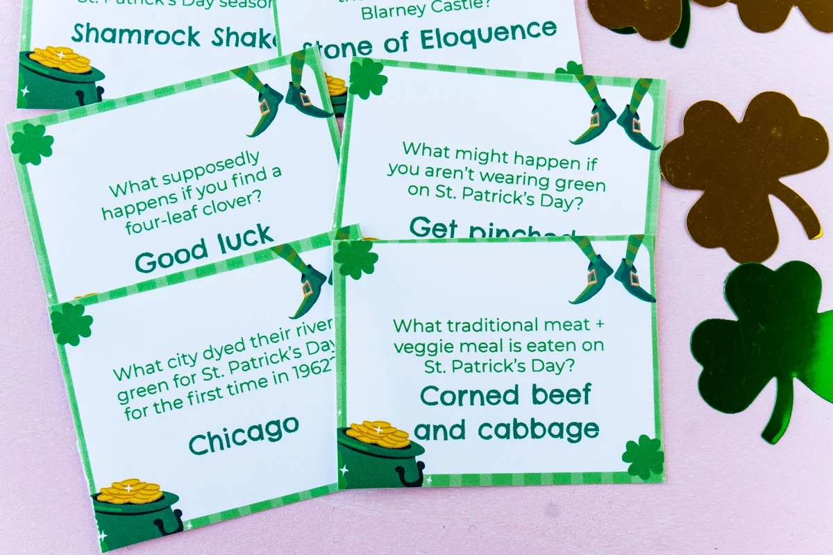 Free Printable St Patrick s Day Trivia Questions Play Party Plan