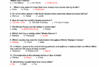 Free Printable Winter Trivia Quiz With Answers