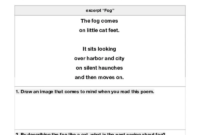 Free Verse Poem Examples And Activities ReadingVine