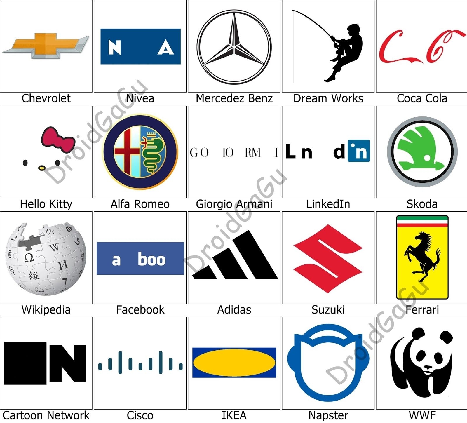 Fun Guess The Logo Trivia Car Logo Picture Quiz Fun Printable Quiz With Answers Perfect