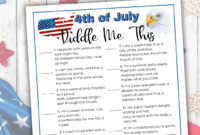 Funny 4th Of July Printable Riddle Me This Trivia Questions And Answers Patriotic Trivia Game Fourth Of July Games And Trivia Printable Etsy