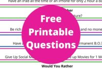 Funny Would You Rather Question For Teens Tweens