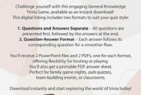 General Knowledge Trivia Digital Game 3 Instant Download PowerPoint PDF A World Of Instant Downloads Endless Creativity And Digital Delights FileFiesta