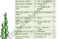 General Questions And Answers Matching young Learners ESL Worksheet By Pastanaga