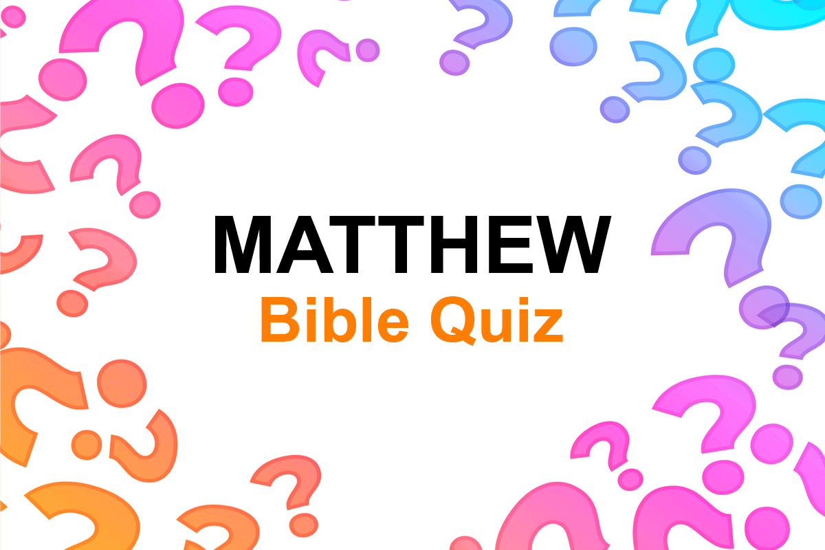Printable Bible Trivia and Answers