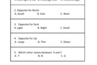 Grade 1 General Knowledge Worksheet 10 Kidschoolz