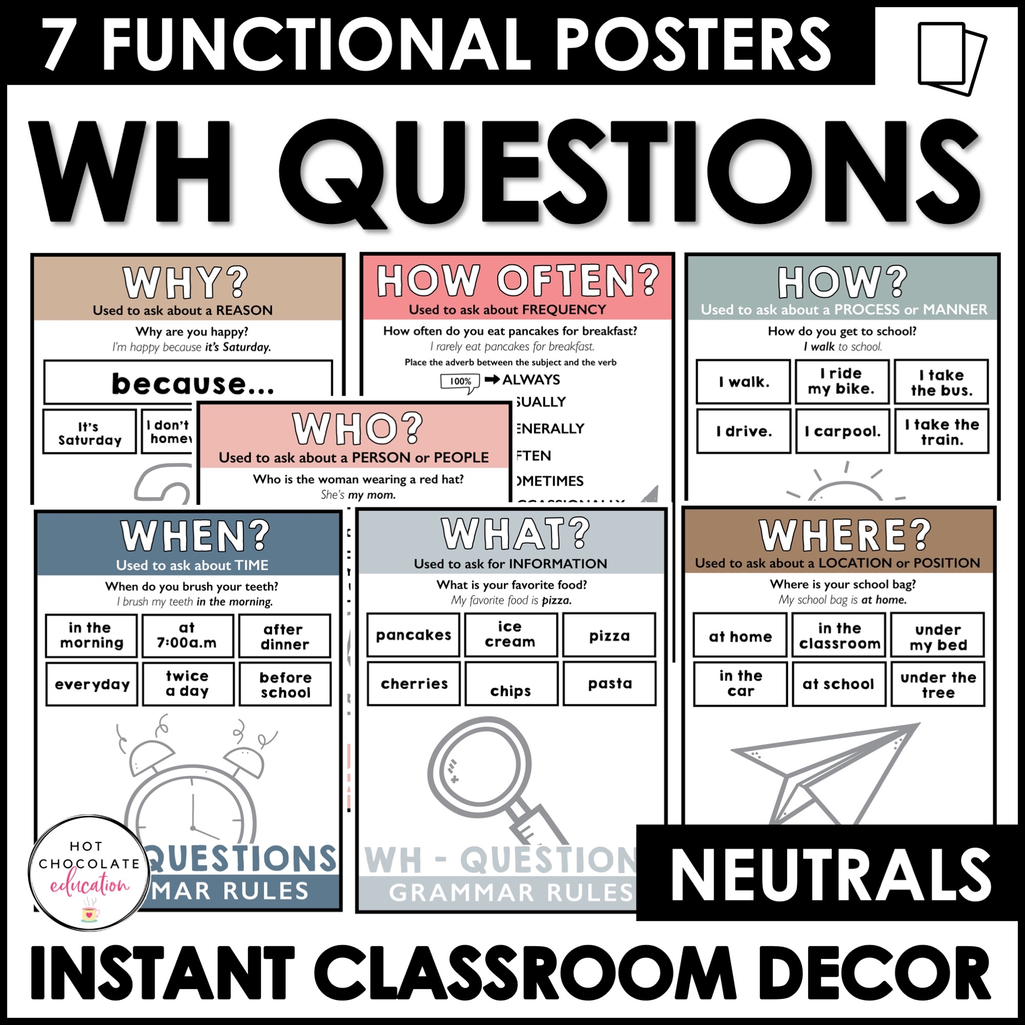 Printable Wh-Questions