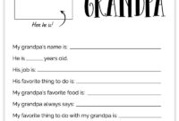 Grandpa Father s Day Printable Free Grandpa Fathers Day Gift