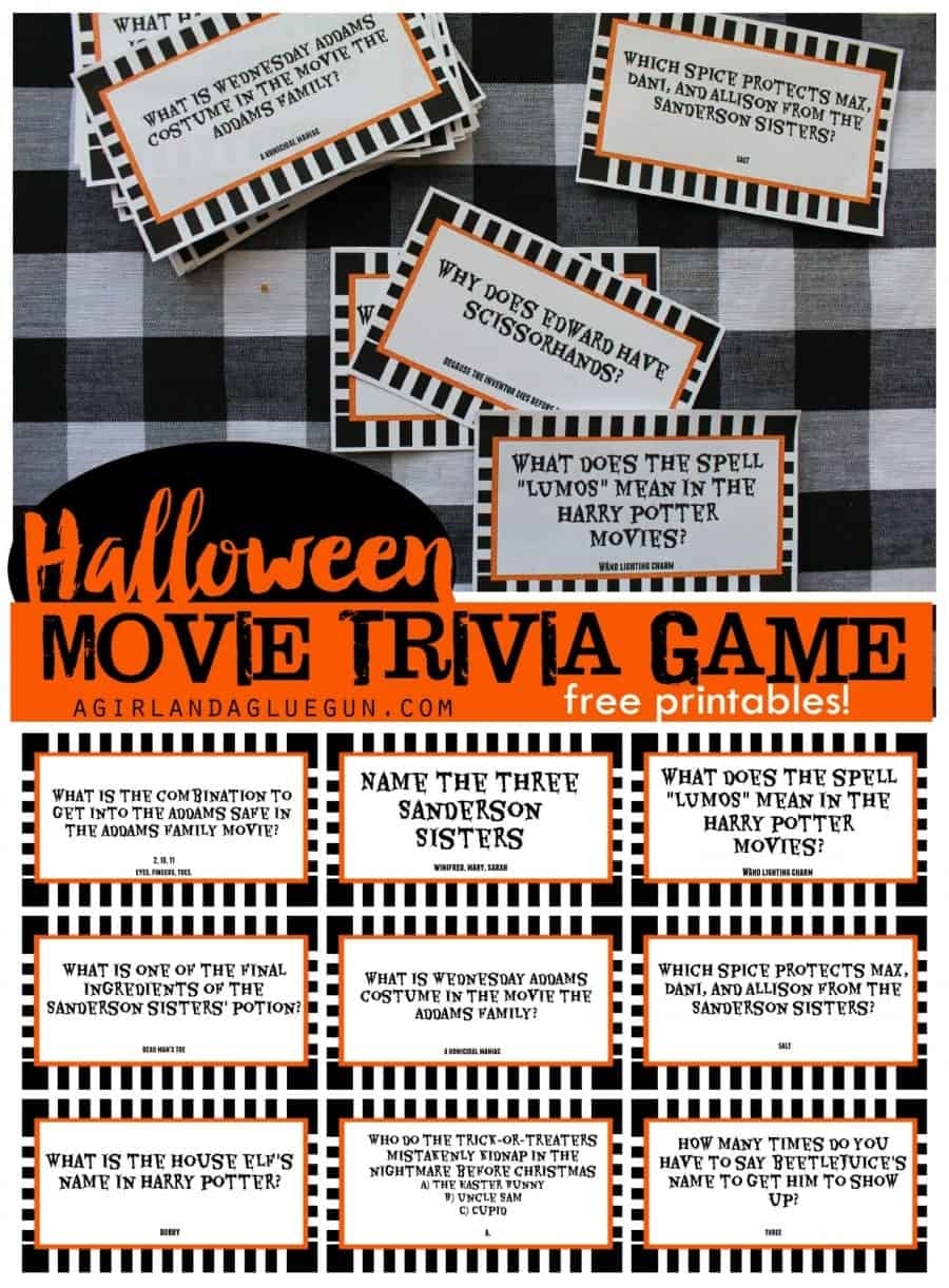 Horror Movie Trivia Questions Printable