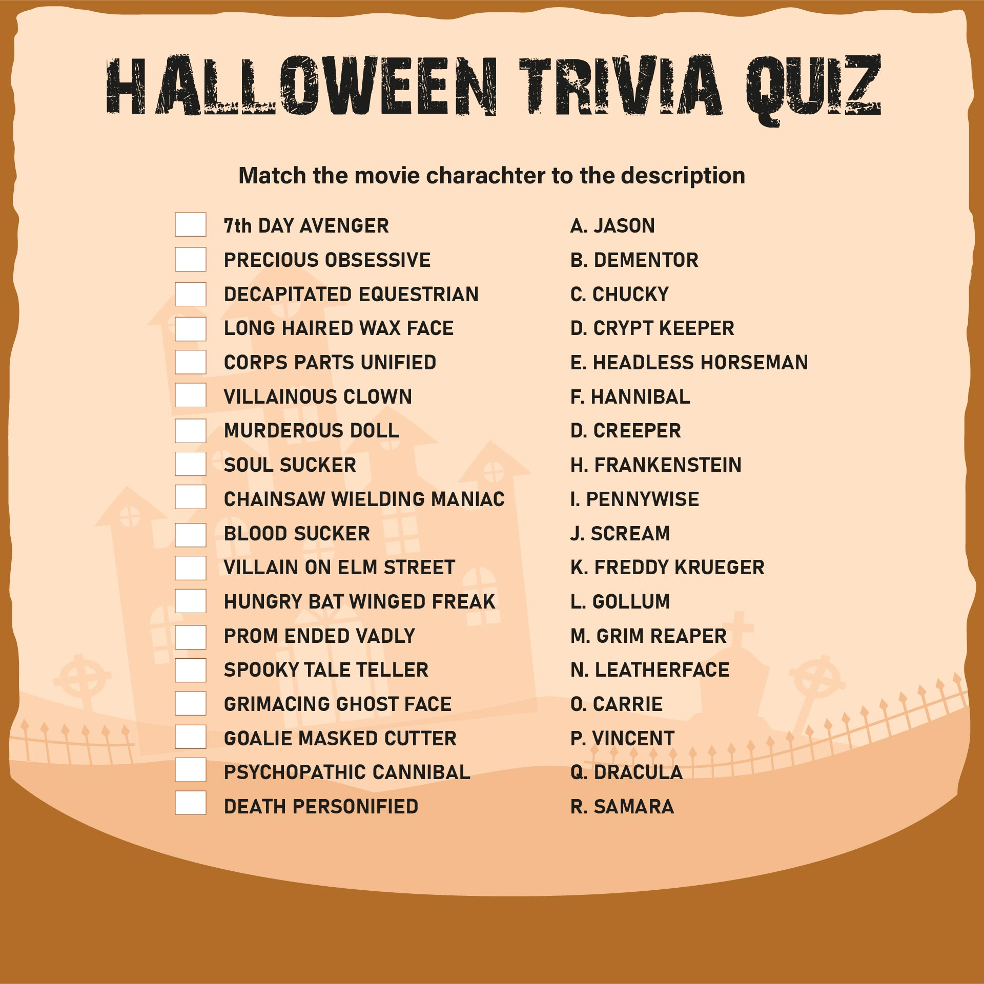 Halloween Trivia And Answers 15 Free PDF Printables Printablee