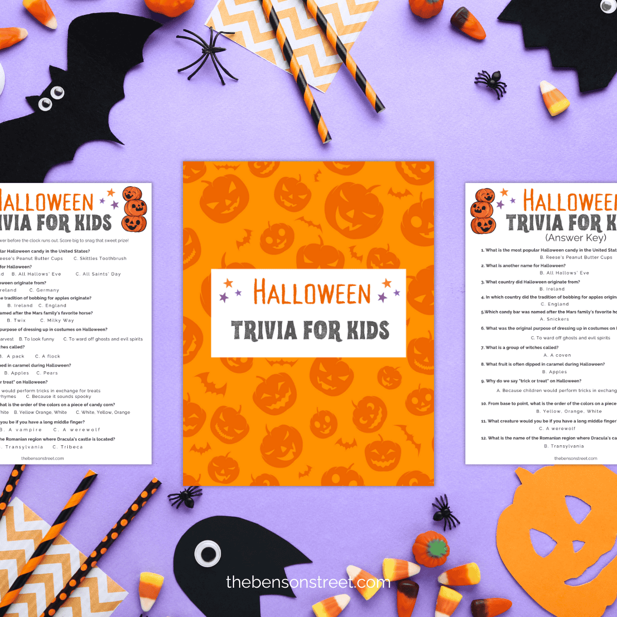 Printable Halloween Trivia and Answers