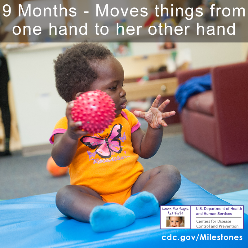 Important Milestones Your Baby By Nine Months CDC
